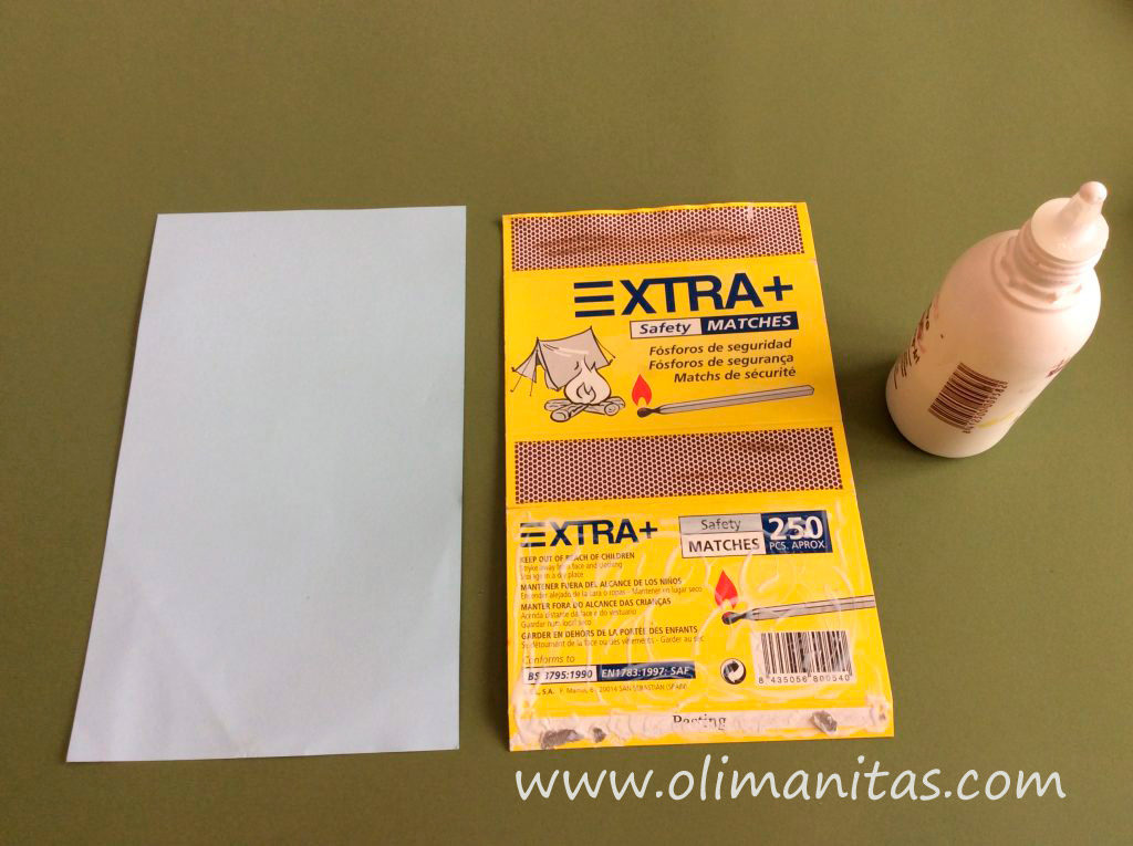 Recortamos la cartulina