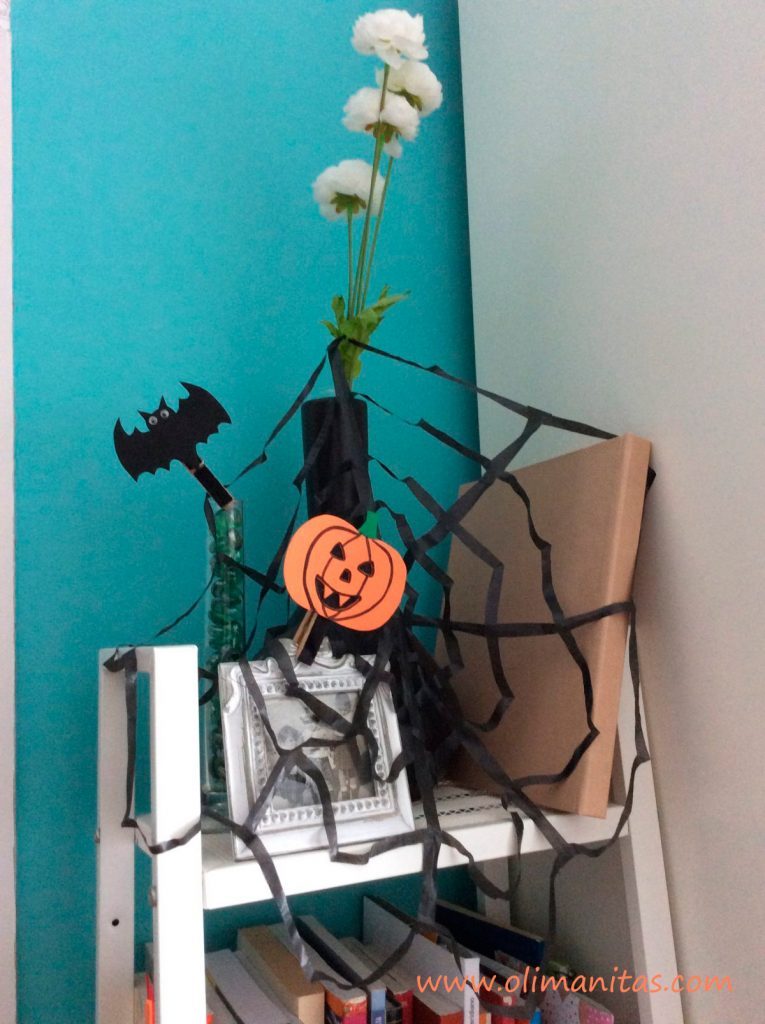 DECORACION PARA HALLOWEEN: PINZA CALABAZA