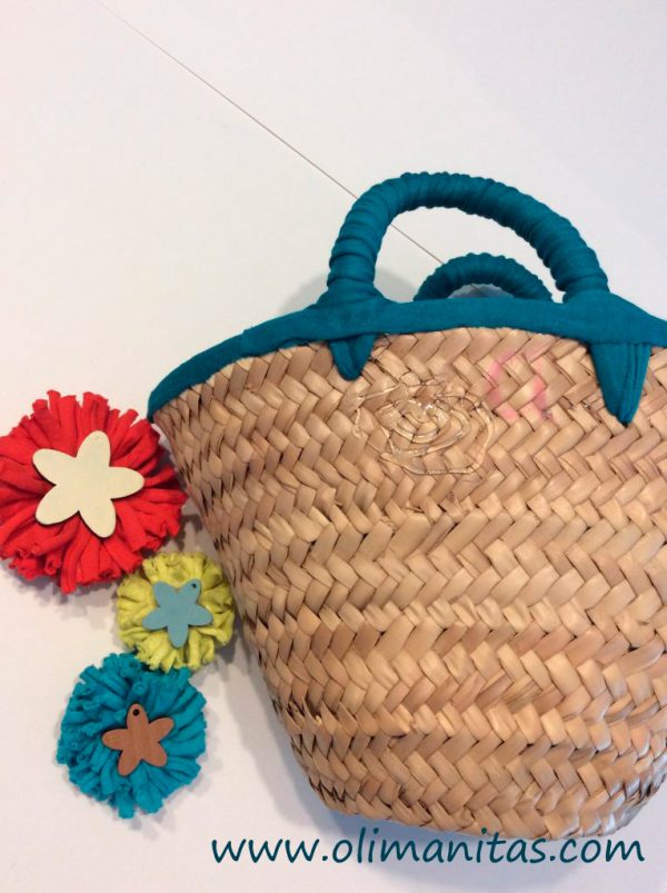 CESTA DE PLAYA PARA NIÑAS OLIMANITAS CESTA DE PLAYA PARA NIÑAS OLIMANITAS