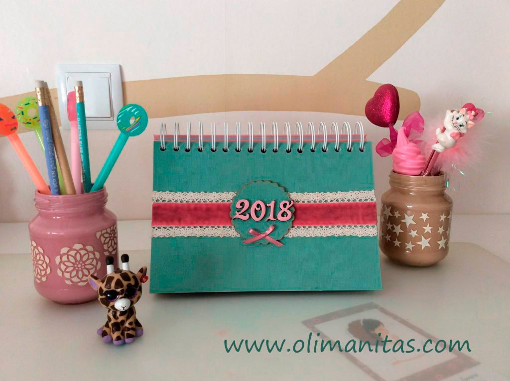 Portada calendario scrapbooking