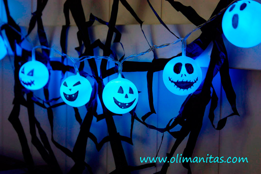 GUIRNALDA DE HALLOWEEN LUMINOSA