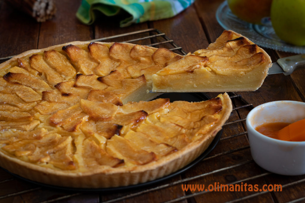 TARTA DE MANZANA CON RELLENO, ¡¡¡DELICIOSA!!!